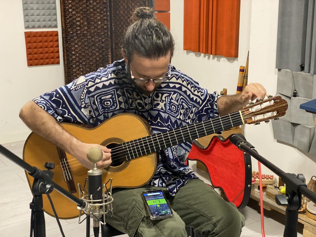 Grabación de guitarras con Koiner